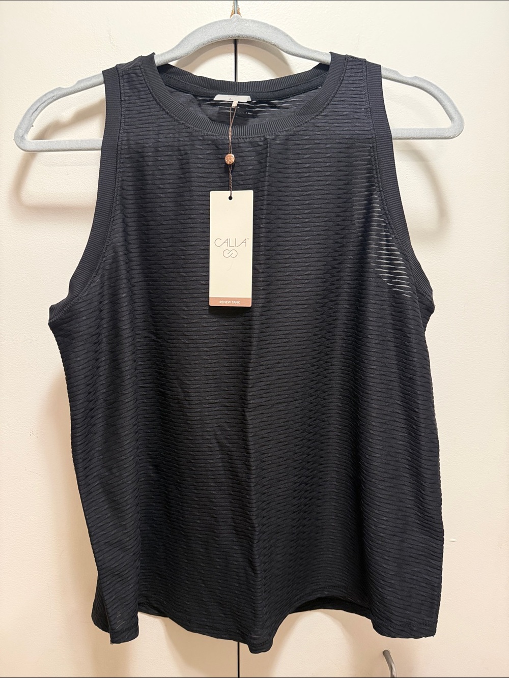 CALIA by Carrie Underwood Black Textured Athletic Tank